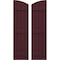Ekena Millwork Americraft 4-Board (3 Batten) Wood Joined Board-n-Batten Shutters w/Ellipt Top, ARW401BE414X77WRH, PR ARW401BE414X77WRH - alternate 1